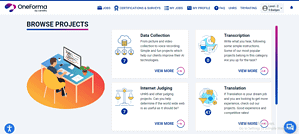 Oneforma jobs
