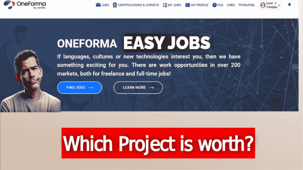 oneforma jobs