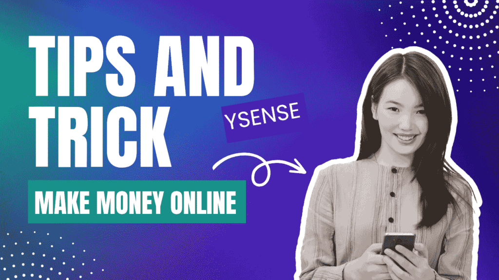 ysense survey tips