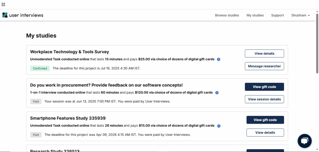 userinterviews participant 