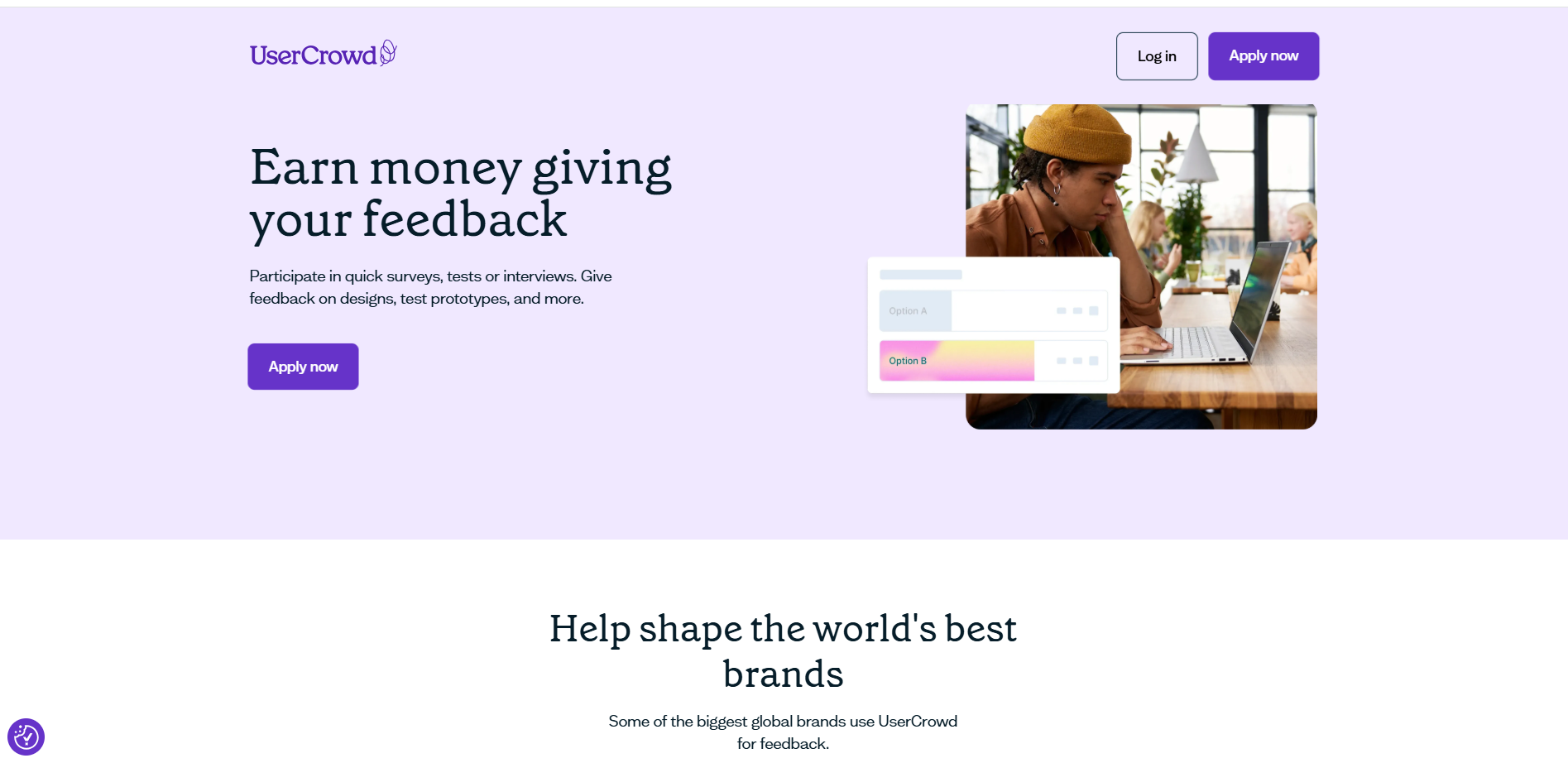 usercrowd user testing website
